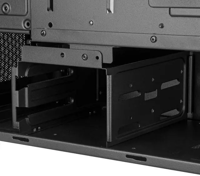 Alt view image 12 of 13 - Silverstone High airflow ATX chassis with excellent hardware compatibility