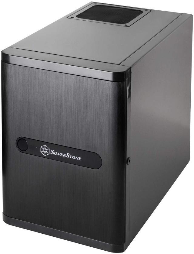 Alt view image 4 of 9 - silverstone technology ds380b premium mini-itx/dtx small form factor nas computer case, black newest version ds380b-x