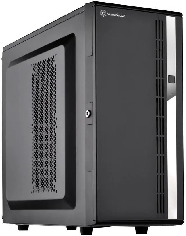 Alt view image 4 of 10 - silverstone technology cs380 8-bay compact atx tower case, cs380b-x v2.0, black