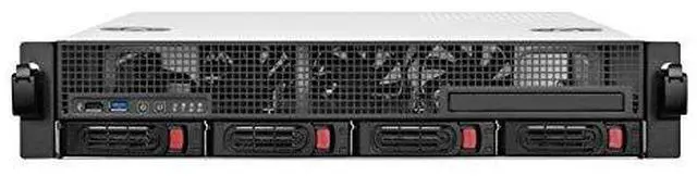 Alt view image 9 of 14 - SilverStone Technology RM21-304 2U Micro-ATX Rackmount Server Chassis with Four 3.5" hot-swap Bays, SST-RM21-304