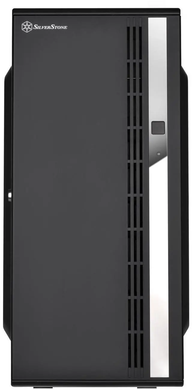 Alt view image 5 of 10 - silverstone technology cs380 8-bay compact atx tower case, cs380b-x v2.0, black