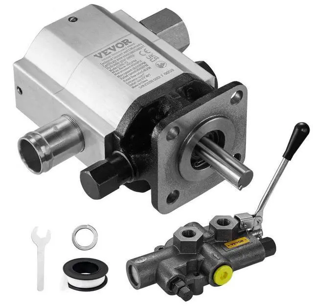 Alt view image 3 of 3 - VEVOR Hydraulic Log Splitter Kit,16 Gpm 2 Stage Pump &25 Gpm Auto Control Detent Valve