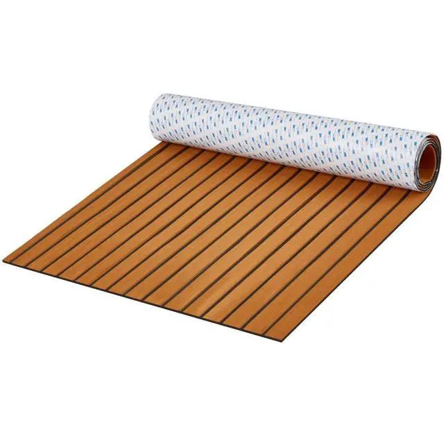 Alt view image 3 of 3 - VEVOR Boat Flooring, EVA Foam Boat Decking 94.5" x 35.4", Non-Slip Self-Adhesive Flooring, 23.2 sq.ft Marine Carpet for Boats, Yacht, Pontoon, Kayak Decking