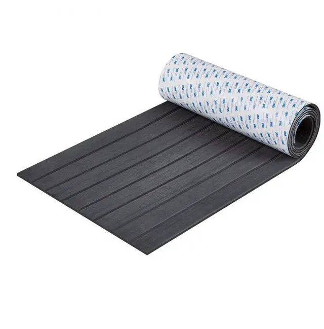 Alt view image 2 of 2 - VEVOR Boat Flooring, EVA Foam Boat Decking 94.5" x 17.7", Non-Slip Self-Adhesive Flooring, 11.6 sq.ft Marine Carpet for Boats, Yacht, Pontoon, Kayak Decking