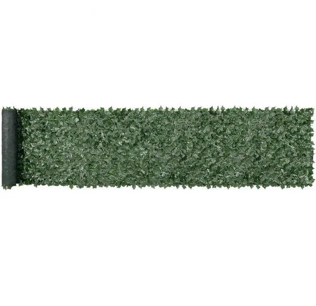 Alt view image 2 of 2 - VEVOR 39"x198" Artificial Faux Ivy Leaf Privacy Fence Screen with Mesh Cloth Backing