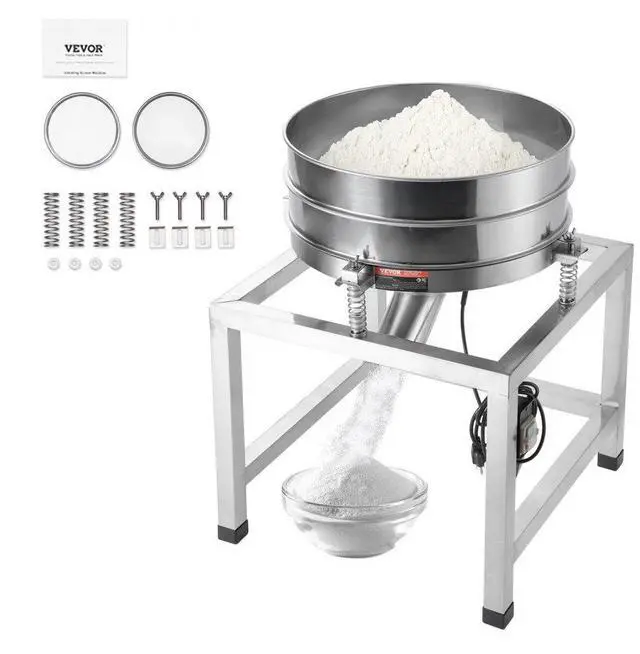 Main image of VEVOR Electric Vibrating Sieve Machine with 40+100 Mesh Automatic Sifter Shaker