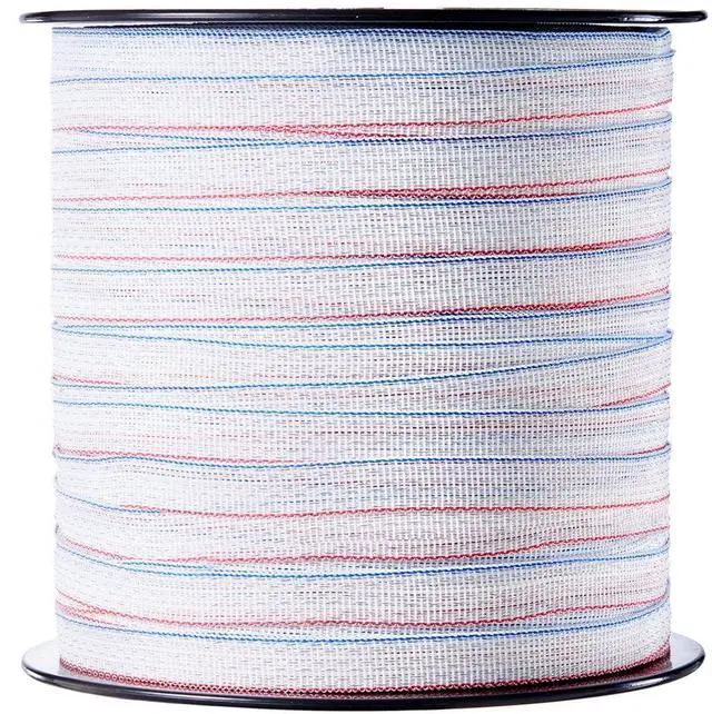 Alt view image 2 of 2 - VEVOR 1640Ft 500M Electric Fence Tape Fencing Polytape Horse Cattle Livestock