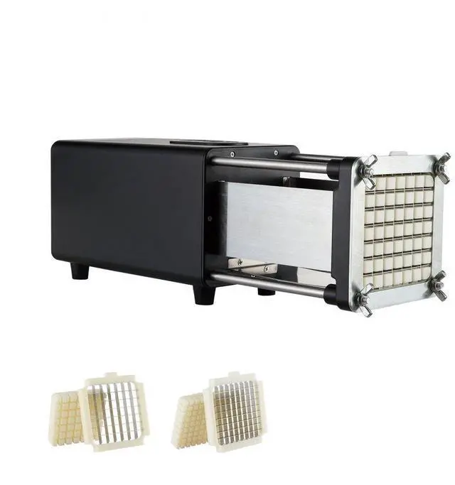 Alt view image 2 of 2 - VEVOR Electric French Fry Cutter Stainless Steel Potato Vegetable Slicer Chopper