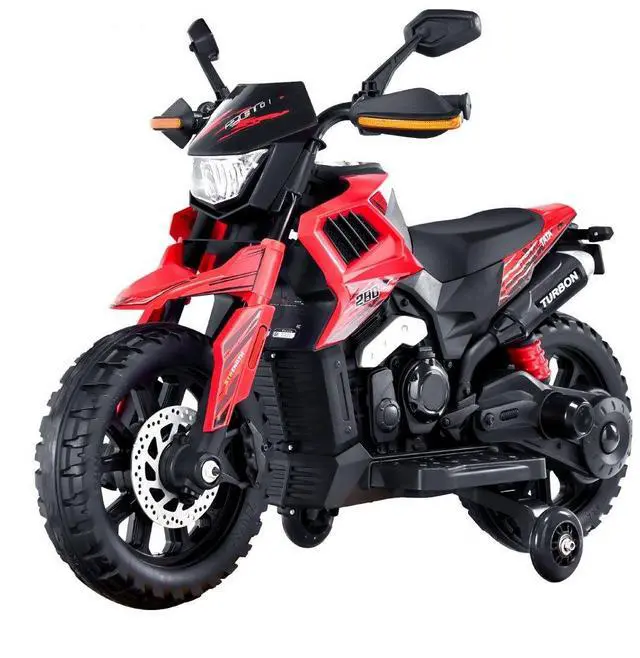 Main image of VEVOR Christmas Gift! Kids Ride on Motorcycle 12V Electric Motorbike with LED for Kids Aged 3+