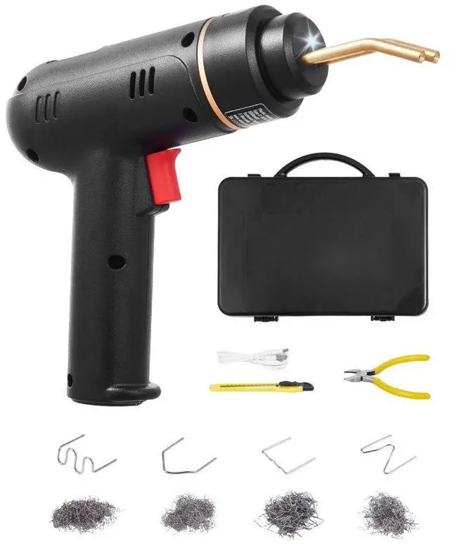 Main image of VEVOR Cordless Plastic Welder Gun 120W Plastic Welder Kit with 400 Staples
