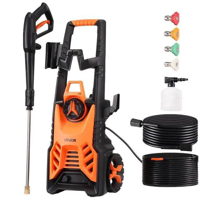 Main image of Electric Pressure Washer Max 4500 PSI 3.2 GPM with Nozzles & Foam Cannon