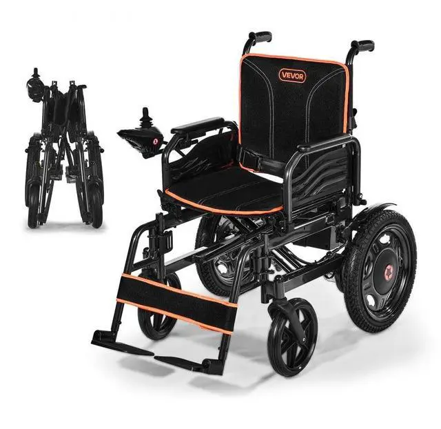 Main image of VEVOR Electric Wheelchair 265lbs Capacity Foldable Lightweight 13 Mile