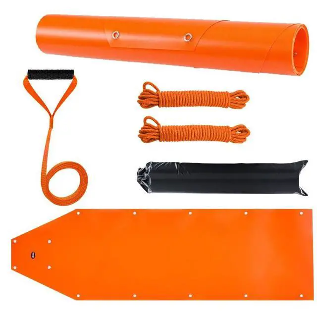 Main image of VEVOR Deer Drag Sled 72.8 x 22.8 in 550lbs Multi Use PE Yard Utility Sled for Hauling