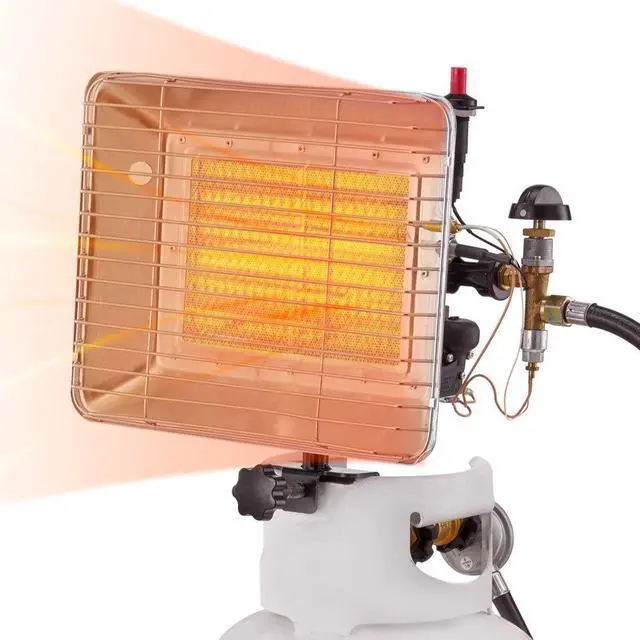 Main image of VEVOR Propane Tank Top Heater 13000 BTU Rapid Heating Infrared Single Burner