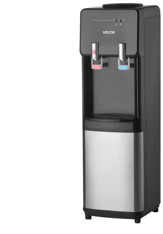 Main image of VEVOR Top Loading Water Cooler Dispenser for 3 or 5 Gallons Jugs Stainless Steel
