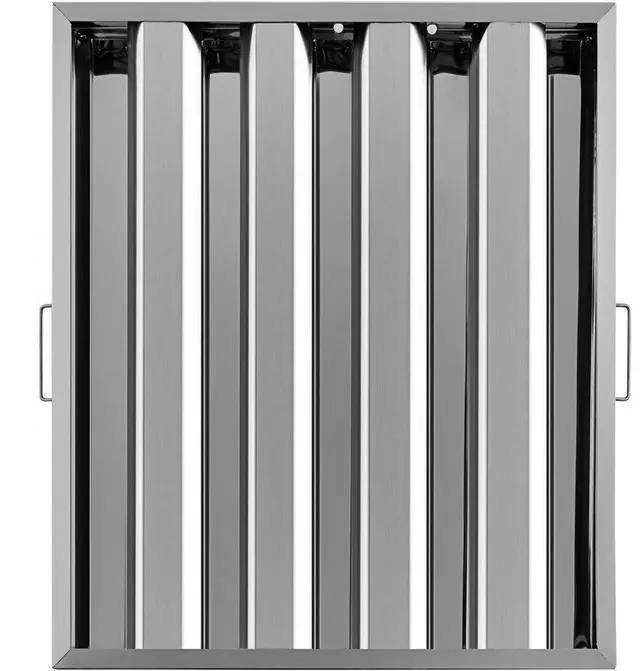 Alt view image 6 of 6 - VEVOR Box Of 6 Hood Filter/grease Baffle 20"w X 25"h Stainless Steel Commercial Range
