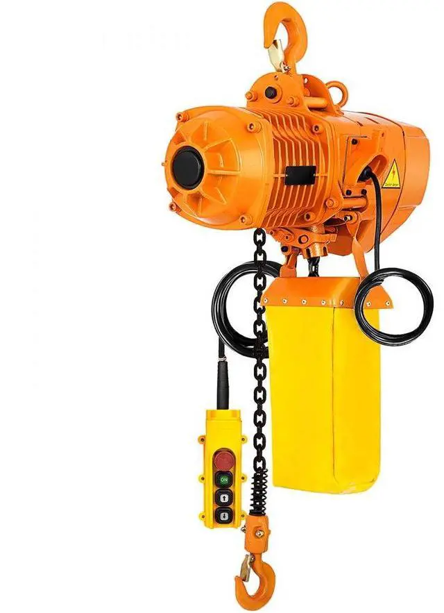 Alt view image 3 of 3 - VEVOR 1t/2200lbs Electric Chain Hoist High Speed G80 Chain Pure Copper Motor