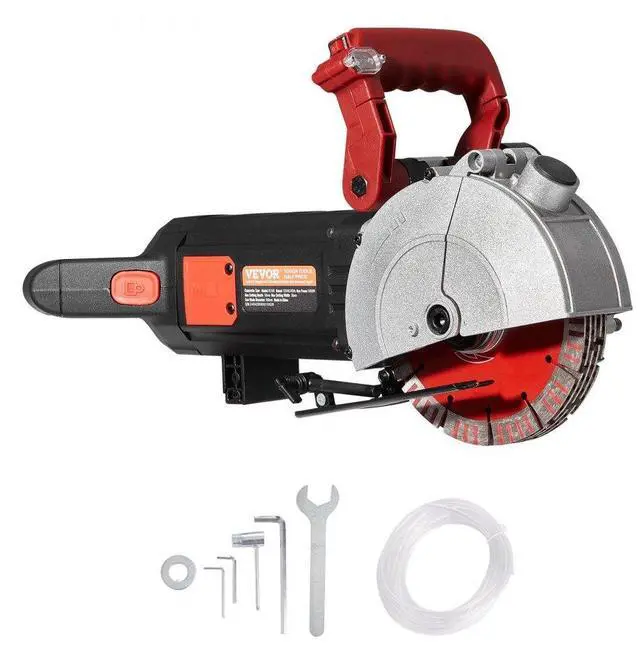 Alt view image 3 of 3 - VEVOR 160mm Wall Slotting Machine 4800w Electric Wall Chaser Groove Concrete Saw