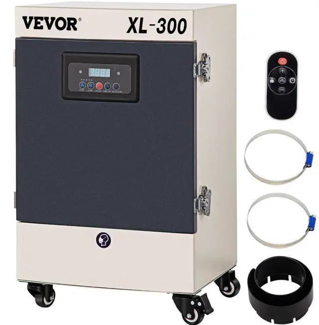 Alt view image 3 of 3 - VEVOR Solder Fume Extractor, 330W 270 CFM Smoke Absorber, 6-Stage Filters 5 Speeds with Wireless Remote Control for Soldering, Laser Engraving and DIY Welding