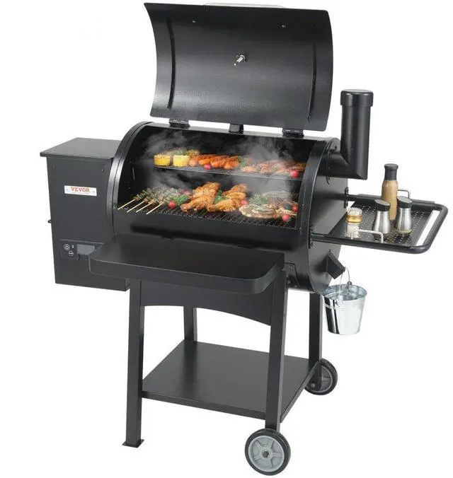 Alt view image 3 of 3 - VEVOR 53" Heavy Duty Charcoal Grill BBQ Portable Grill with Cart Outdoor Cooking
