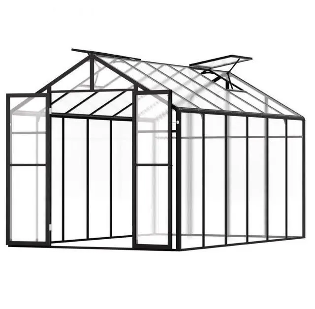Main image of VEVOR Polycarbonate Greenhouse 8 x 12 Ft Outdoor Walk-in Greenhouse for Garden