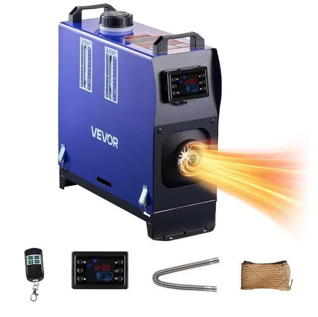 Main image of VEVOR Diesel Heater Portable Diesel Air Heater 8KW DC 12V/24V All in One 1.3 Gal