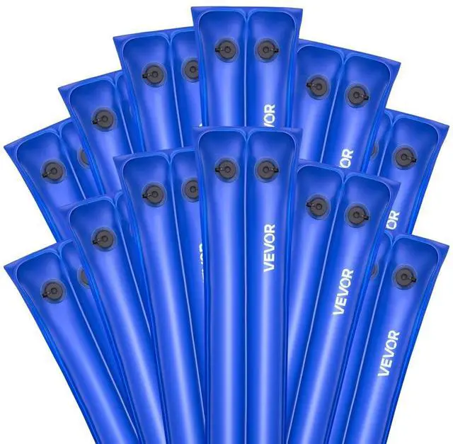 Main image of 26 Gauge Double Chamber Water Bags Tubes for Winter Pool Cover 12 Packs 10 ft