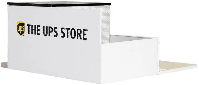 Alt view image 8 of 10 - The UPS Store Diorama "Mechanic's Corner" for 1/64 Scale Models by Greenlight