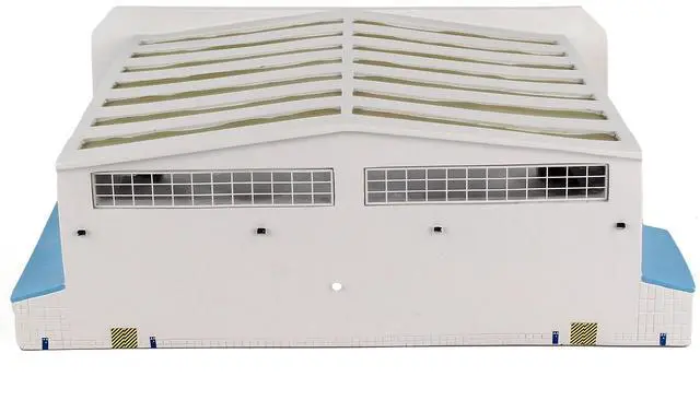 Alt view image 9 of 9 - Gemini Jets Wide-Body Airport Hangar 1:400 Scale Playset