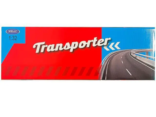 Alt view image 2 of 3 - Freightliner Cascadia Truck White with White Tanker Trailer "Transporter" Series 1/32 Diecast Model by Welly