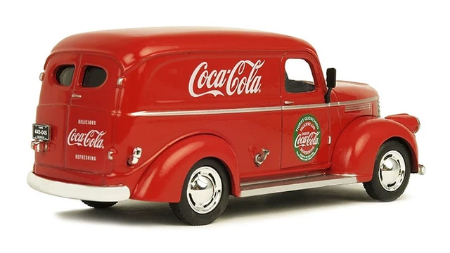 Alt view image 10 of 11 - cocacola 1/43 1945 panel delivery van