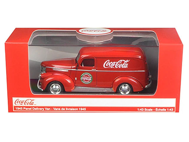 Alt view image 11 of 11 - cocacola 1/43 1945 panel delivery van