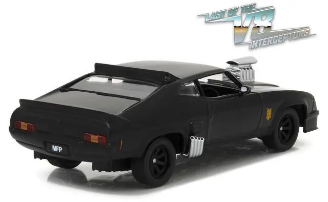 Alt view image 8 of 9 - 1973 Ford Falcon XB Black "Last of the V8 Interceptors" (1979) Movie 1/24 Diecast Model Car by Greenlight