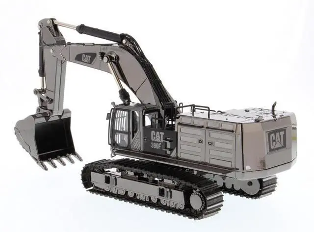 Alt view image 12 of 13 - CAT Caterpillar 390F L Hydraulic Tracked Excavator Gunmetal "Commemorative Series" 1/50 Diecast Model by Diecast Masters