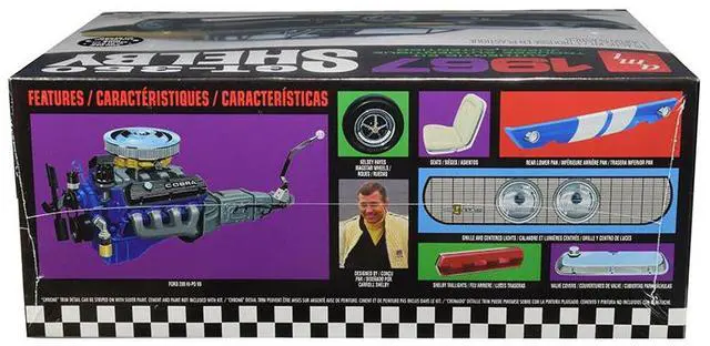 Alt view image 11 of 12 - 67 Ford Shelby Gt350 Car Model Kit