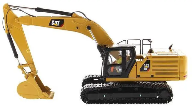 Alt view image 11 of 13 - Diecast Masters 85586 CAT Caterpillar 336 Next Generation Hydraulic Excavator & Operator High Line Series 1-50 Diecast Model