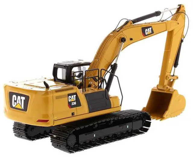 Alt view image 13 of 13 - Diecast Masters 85586 CAT Caterpillar 336 Next Generation Hydraulic Excavator & Operator High Line Series 1-50 Diecast Model