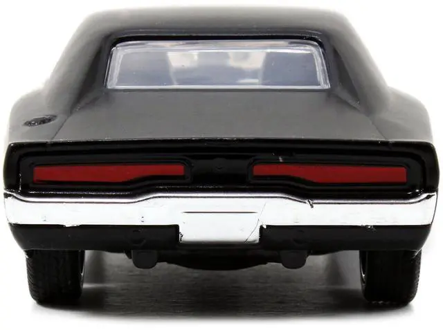 Alt view image 12 of 12 - Dom's Dodge Charger R/T Matt Black "Fast & Furious" Movie 1/32 Diecast Model Car by Jada