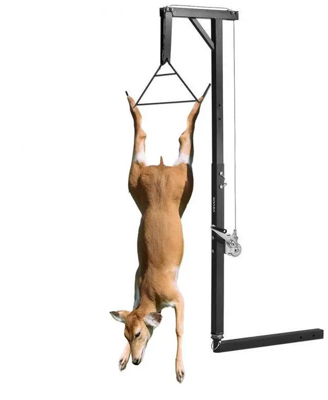 Main image of VEVOR Truck Hitch Game Hoist 300 lbs Hunting Deer Hoist with 2-inch Receiver