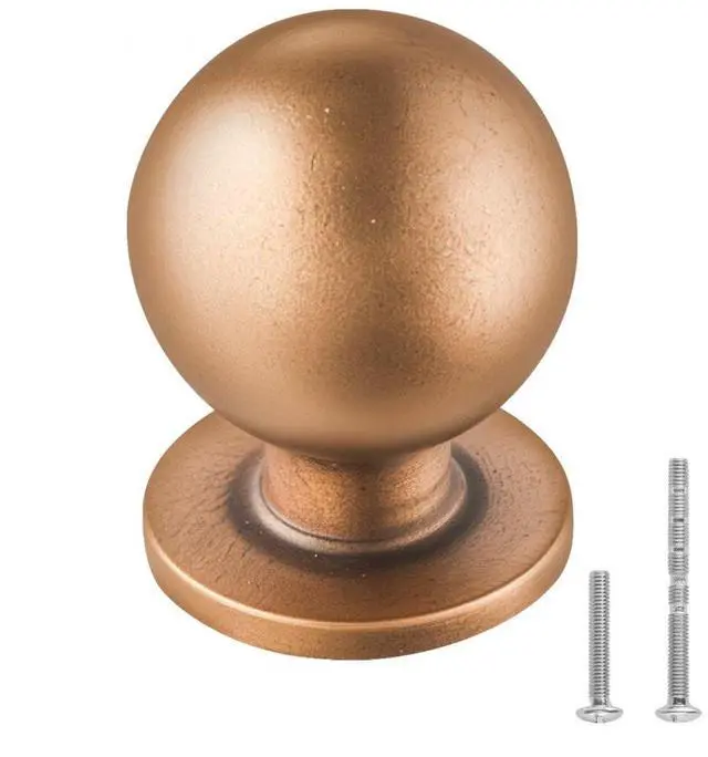 Main image of VEVOR Cabinet Knobs Drawer Kitchen Pulls 12 Pack 0.98 in Round Handle Zinc Alloy