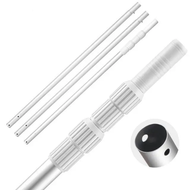 Main image of VEVOR Swimming Pool Pole 3.4 to 15 ft Telescopic Aluminum Alloy Twist Locking