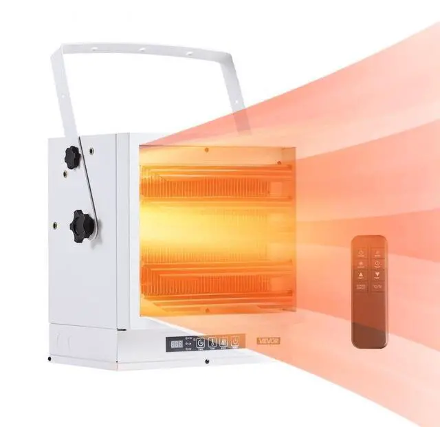 Main image of VEVOR Electric Garage Heater 10000W with Remote Control Ceiling for Workshop