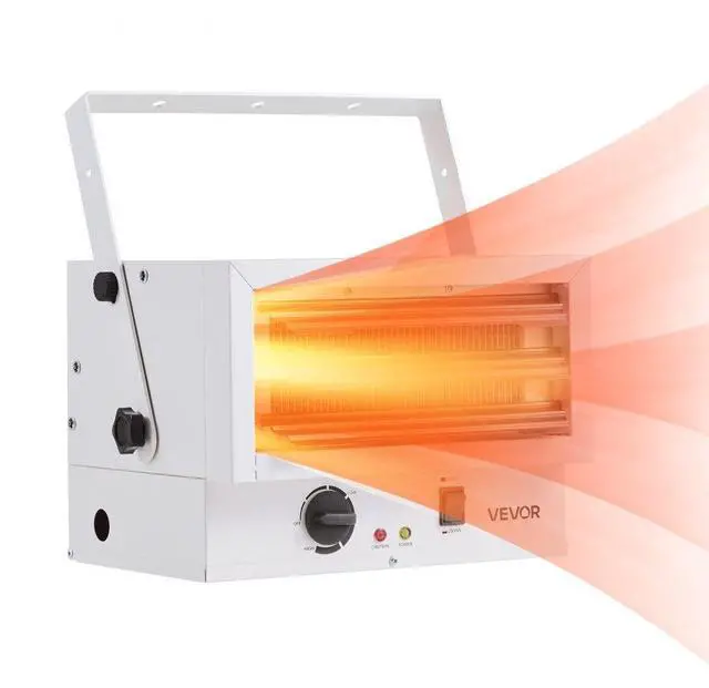 Main image of VEVOR Electric Garage Heater 5000Watt Ceiling Mount Low Noise for Workshop