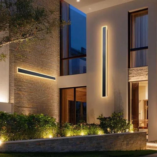 Main image of VEVOR Outdoor Wall Lights 2 Pcs 47.2 in Long Strip Modern Lighting Fixtures IP65