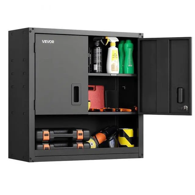 Main image of VEVOR Metal Wall Cabinet 30 inch Garage Wall Cabinet with Adjustable Shelf
