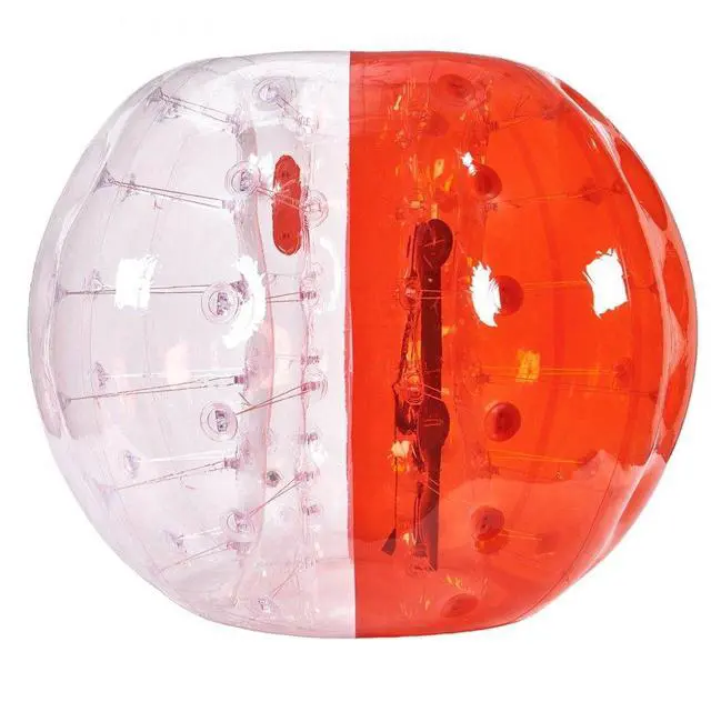 Alt view image 3 of 3 - VEVOR Inflatable Bumper Ball 1-Pack, 5FT/1.5M Body Sumo Zorb Balls for Teen & Adult, 0.8mm Thick PVC Human Hamster Bubble Balls for Outdoor Team Gaming Play, Bumper Bopper Toys for Garden, Yard, Park