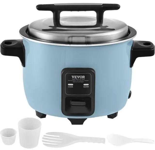 Main image of VEVOR Commercial Rice Cooker 50-Cup Non-Stick Pot 10L 24H Keep Warm Restaurant
