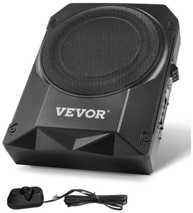 Main image of 10" 400W Under Seat Car Subwoofer Slim Powered Car/Truck Subwoofer System