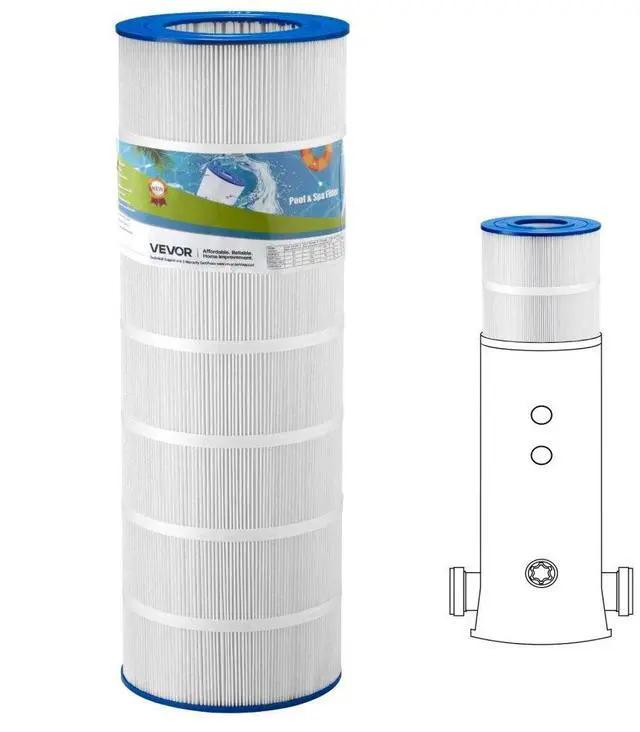 Main image of Hot Tub Pool Filter Cartridge 150 sqft Compatible Pentair R173216 Pleatco PAP150
