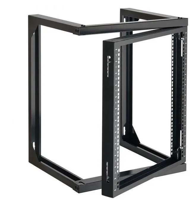 Main image of VEVOR 12U Wall Mount Server Rack Open Frame Network Rack 150 lbs 180 Degrees